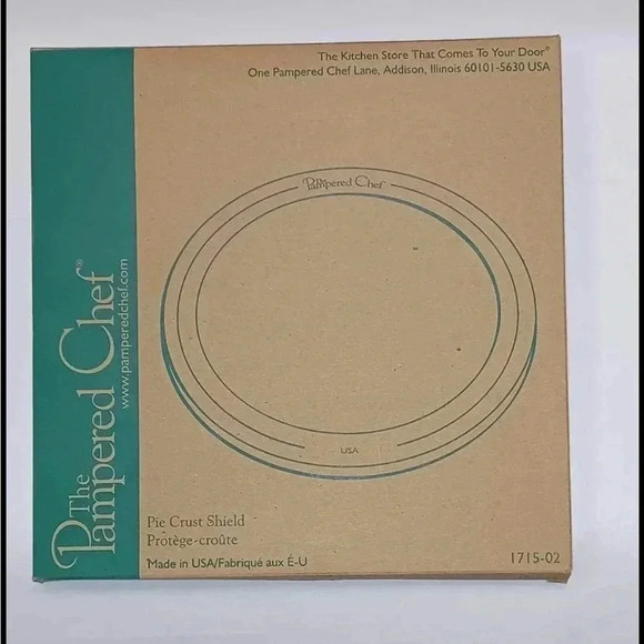 Pampered Chef NIB Pie  Crust Shield - Picture 1 of 5